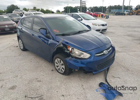 2015 Hyundai Accent Gs z USA, uszkodzony, nr VIN KMHCT5AE9FU213005